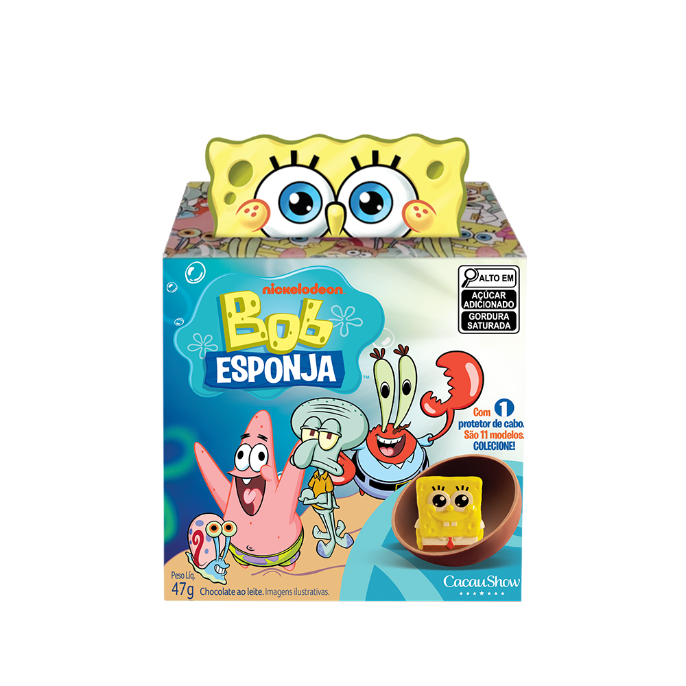 Caixa Surpresa Bob Esponja 47g 1