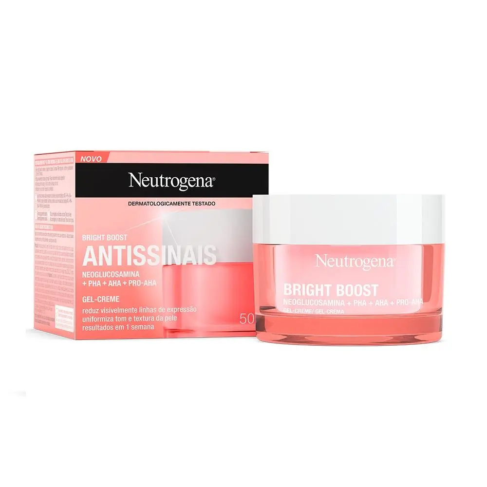 Gel Creme Facial Antissinais NEUTROGENA® Bright Boost 1