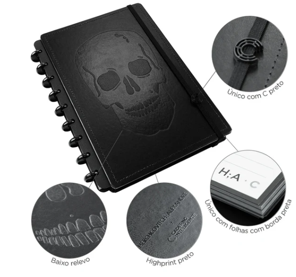 Caderno Alexandre Herchcovitch Black Ink 2
